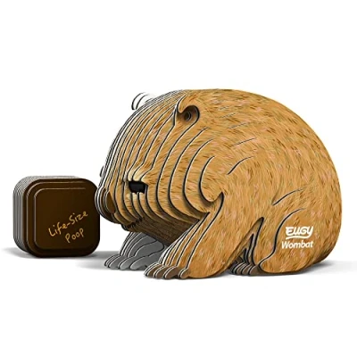 Immagine di EUGY 078 Wombat. Eco Friendly 3D Paper Puzzle