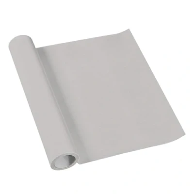 Immagine di PAW Runner da tavola in airlaid (40 cm x 5 m) I Decorazione per comunione cresima matrimonio compleanno festa giardino argento puro Colore: Monocolor Silver