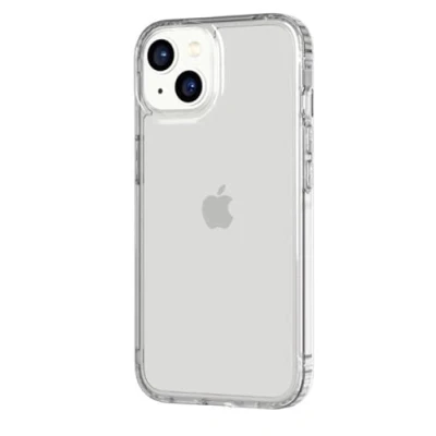 Immagine di tech21 Evo Custodia trasparente per iPhone 15 Plus, protezione dagli urti,