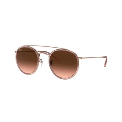 Immagine di Occhiali da Sole Ray Ban Round Double Bridge RB3647N 9069A5 51/22/145