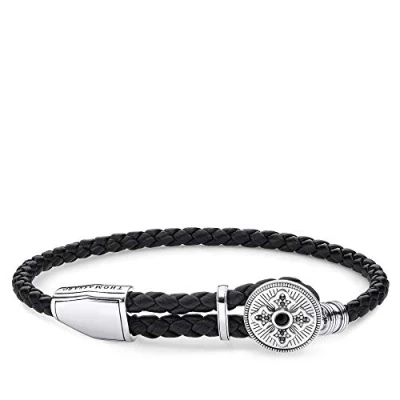 Immagine di Thomas Sabo Bracciale di Corda da Uomo Argento 925