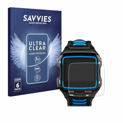 Immagine di savvies (6 Pezzi Pellicola Protettiva per Garmin Forerunner 920XT Protezione Schermo Trasparente