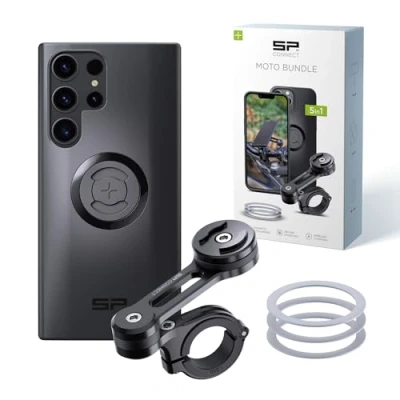 Immagine di SP CONNECT supporto per cellulare moto SPC+ Samsung S23 Ultra ciclomotore accessori tutti gli smartphone