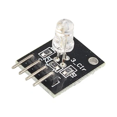 Immagine di HALJIA 4 pin terminali RGB 3 color LED Module Compatibile con Arduino MCU AVR pic Raspberry