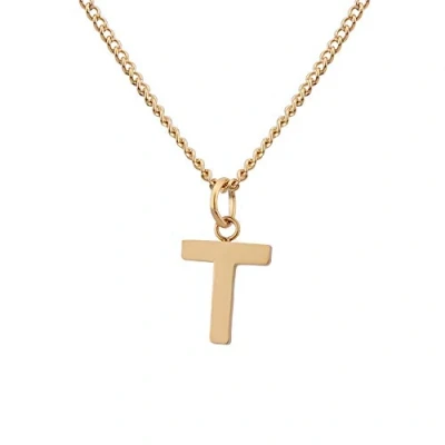 Immagine di GD GOOD.designs È. 2015 catena con lettere in Oro 18 carati, resistente all&#039;acqua I d&#039;oro da donna ciondolo A Z iniziali, oro,