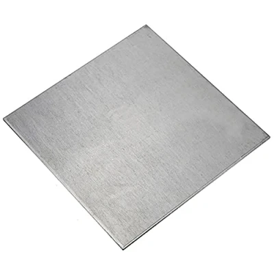 Immagine di BAIWANLIN Piastra ​Metallica ​in Titanio Sottile TA2/GR2 Foglio Lamiera Ti Strato Placca Alta purezza Materiali di Laboratorio Ricerca100mm*100mm,0.5mm*100mm*100mm