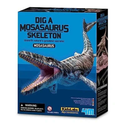 Immagine di KidzLabs Scava uno scheletro di Mosasaurus Resurreccia un dinosauro e scopri le ossa dello Per bambini dai 8 anni in su