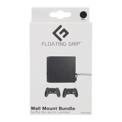 Immagine di PS4 Slim Wall Mount by FLOATING GRIP Bundle