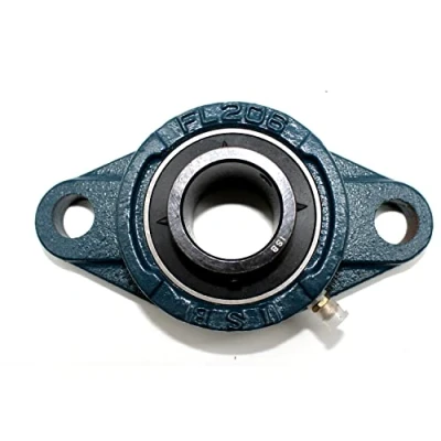 Immagine di DOJA Barcelona Cuscinetti a Sfera con Supporto UCFL 206 2 Supporti Autoallineanti Ø20mm Cuscinetto in Acciaio per Uso Industriale/Generale