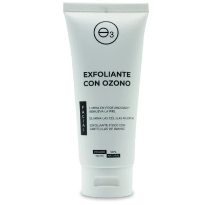 Immagine di Ozono D&#039;OR Scrub Viso Donna con Naturale al 100% BIO, Vegano, Combatte ¡ Brufoli, Punti Neri, Pori Dilatati e Macchie Scure Esfoliante Delicato per Tutti i Tipi di Pelle 100 ml