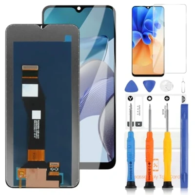 Immagine di LADYSON Schermo LCD per Motorola Moto E13 2023 Display Touch Screen Digitizer Assembly Parti di Riparazione Sostituzione con Strumenti(6.5&quot;,Nero)
