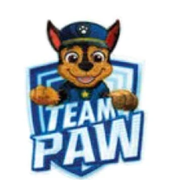 Immagine di Mono Quick Paw Patrol, toppa da applicare con ferro stiro, Chase Skye Marshall Rocky Team (18151 ? Team)