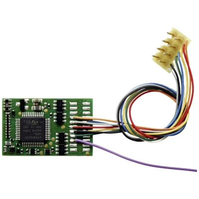 Immagine di Decoder per locomotiva TAMS Elektronik 41 04432 01 LD G 43, NEM 652 Modulo, con spina