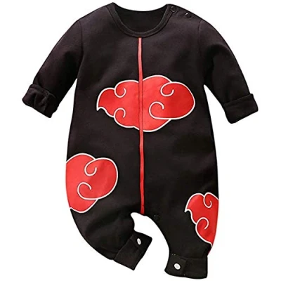 Immagine di Sxkayxr, Tutina per neonati in stile cartone animato, ispirata a Goku, unisex, Nero 1, 80cm/9 12 Months