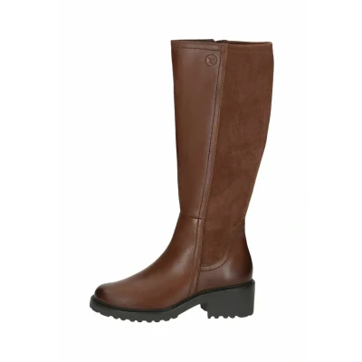 Immagine di CAPRICE Donna Long Boot Heel 9 25604 43, Stivali ad Altezza Ginocchio, Cognac Comb, 37 EU