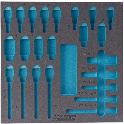 Immagine di Hazet 163 119L Inserto in schiuma (L x L) 344 mm 342