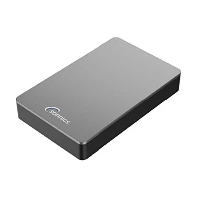 Immagine di Sonnics 1TB USB 3.0 Esterni Desktop Hard Disk per Finestre PC, Mac, Smart TV, XBOX ONE &amp; PS4, Grigio
