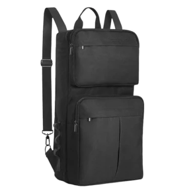 Immagine di Zaino per controller DJ DDJ 400 FLX4/Roland 202, custodia da viaggio con tracolla regolabile, Nero , Antiurto