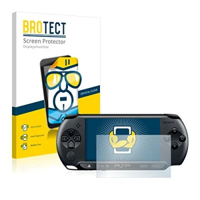 Immagine di brotect Pellicola Protettiva per Sony PSP Street E1004 Protezione Schermo (2 Pezzi) [Trasparente, Anti Impronte]