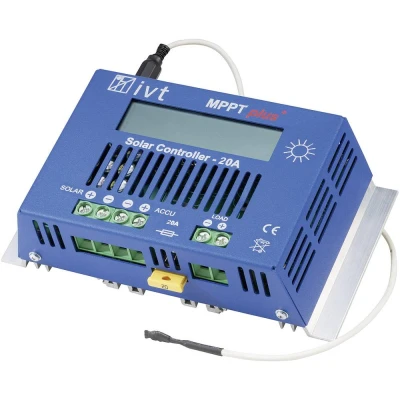 Immagine di IVT MPPTplus 20A Regolatore di carica MPPT 12 V, 24 V 20 A
