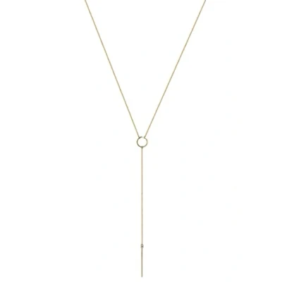 Immagine di Elli Collana Donne Catena a Y Geo Minimale in Argento Sterlino 925