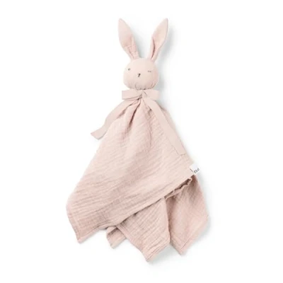 Immagine di Elodie Details Doudou Neonato Blinkie per Bambini Piccoli in 100% Cotone extra morbido Oeko Tex Belle Pink