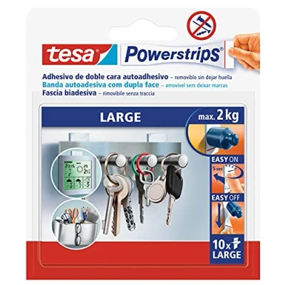 Immagine di TESA CF10STRISCE BIADESIVE POWERSTRIPS L