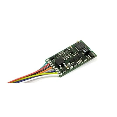 Immagine di Lenz 10231 02 DECODER LOCOMOTIVA STANDARD + V2, 1,0A, con spina NEM 652