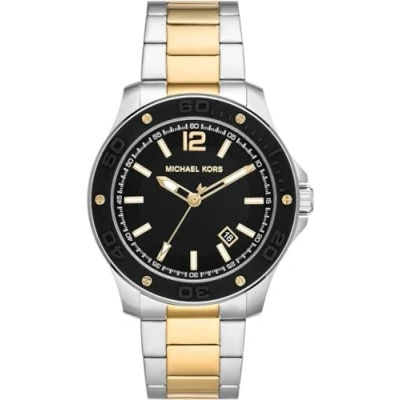 Immagine di Michael Kors MENS Nolan Three HAND DATE Watch Orologio silvercoloured, Uomo, Taglia: One Size, Silver coloured