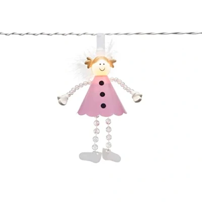 Immagine di Konstsmide 1448 102 Catena luminosa decorativa interno rete elettrica Numero di lampadine 10 LED (monocolore) Bianco caldo Lunghezza illuminata: 1.35 m