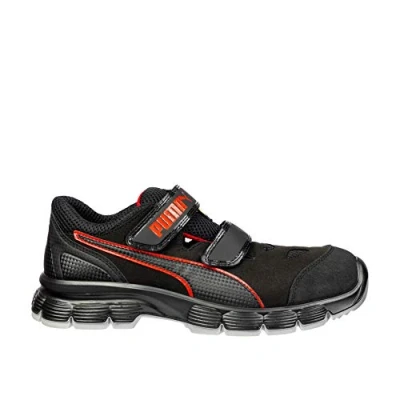 Immagine di PUMA Aviat Low ESD SRC 640891 44 scarpe di sicurezza S1P Taglia delle (EU): Nero, Rosso 1 pz.