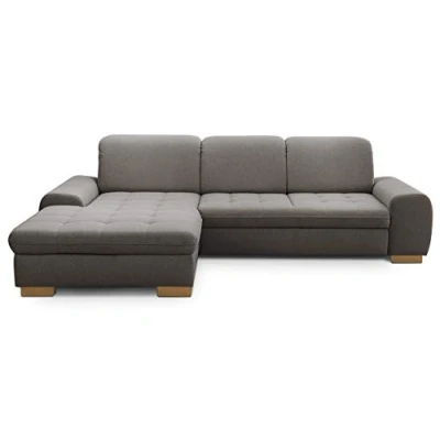 Immagine di CAVADORE Lexi Angolo, ingegnerizzato Materiale: Legno Poliuretano Tessuto, Grigio, 275 x 82 173