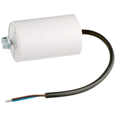 Immagine di Miflex, condensatore di avviamento per motore, 30 µF, 450 V, 50 x 78 mm, cavo collegamento M8