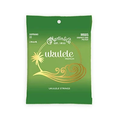 Immagine di MARTIN &amp; CO. M605 UKULELE PREMIUM STRINGS SOPRANO POLYGUT 22 22.8