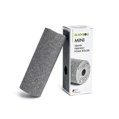 Immagine di BLACKROLL® Mini, Rullo Massaggio Muscolare per Massaggi mirati, Foam Roller Auto di Diverse Parti del Corpo, 15 cm x 5 cm, Grigio