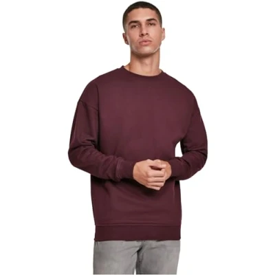 Immagine di Urban Classics Sweat Crewneck Felpa, Uomo, Taglia: Small, Redwine