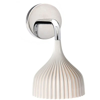 Immagine di Kartell E&#039; Lampada Applique da parete E14, Bianco, 13.5ⵁx14.5 cm