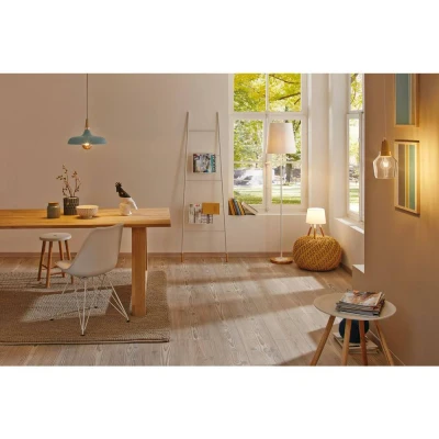 Immagine di Paulmann Neordic Juna 79651 Lampada da tavolo LED (monocolore) E14 20 W Legno, Rame, Verde Soft