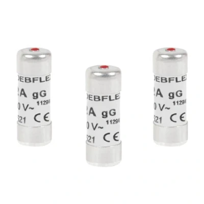 Immagine di Debflex 715286 3 fusibili con spia 8,5 x 23 10 A, 230 V