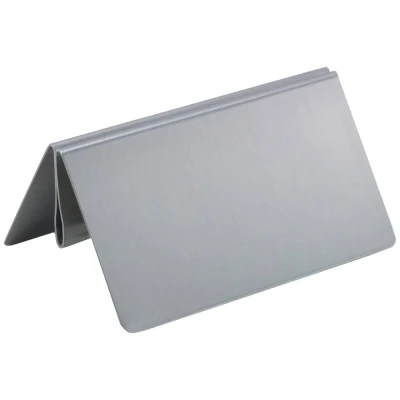 Immagine di Deflecto 794261 Porta depliant acciaio inox 1 pz. (L x A P) 100 50 58 mm