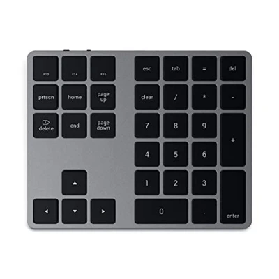 Immagine di Satechi Tastierino Numerico Wireless Grigio ST XLABKM