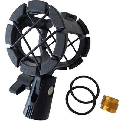 Immagine di Keep Drum PCMH1 supporto per microfono elastica ragno Shockmount superficie tubo Shotgun Microfoni