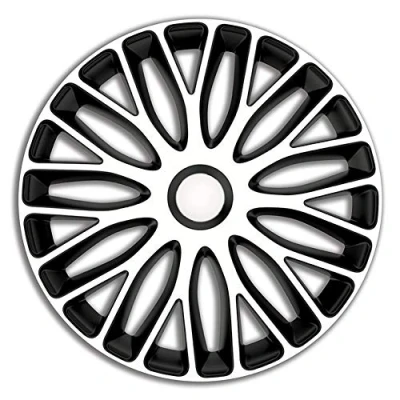 Immagine di AutoStyle PP 5287 Copricerchi 17Inch nero/bianco