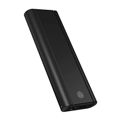 Immagine di ICY BOX IB 1807MT C31 M.2 NVMe Gehäuse USB 3.2 Gen 2 Type C/Type A, Aluminium, schwarz