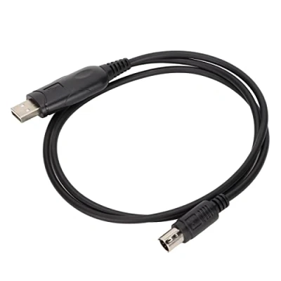 Immagine di Cavo di Programmazione USB, Connettore Mini DIN a 8 Pin Frequenza Scrittura per FT‑100D FT‑817 FT‑857 FT‑897 CT‑62