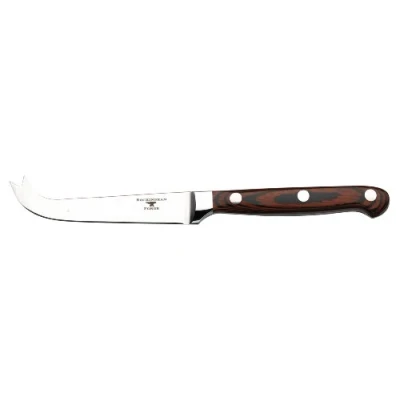 Immagine di Rockingham Forge CHK 8018 Coltello da Formaggio Universale in Acciaio Inox 18/10, Manico rivettato Legno, Inossidabile, Marrone