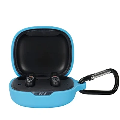 Immagine di GIOPUEY Cover Compatibile con JBL Wave Flex, Cilicone Custodia, Ultrasottile Case Cover, Antiurto, Resistente ai Graffi Blue