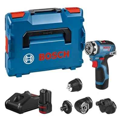 Immagine di Bosch Professional Akku Bohrschrauber GSR 12V 35 FC Set 2x3,0Ah, 4 Aufsätze, L BOXX 06019H3000 Trapano avvitatore a batteria 12 V Li Ion incl. seconda