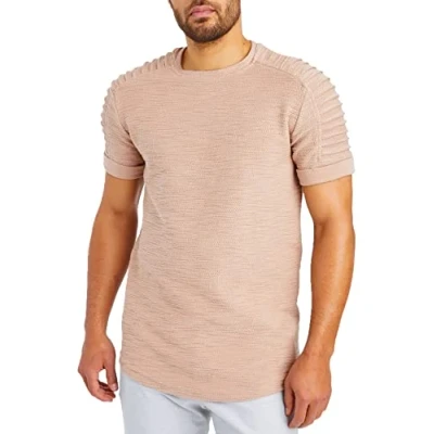 Immagine di Leif Nelson Rundhals Tshirt basic, Uomo, Taglia: XXL, Beige