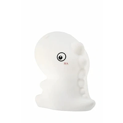 Immagine di Pauleen Dino Light 48236 Night Luce Notturna per Bambini con Batteria LED Lampada Cameretta Cambiamento Colore in Silicone Senza BPA